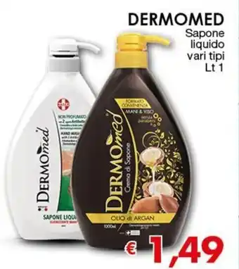 Dermomed Sapone liquido vari tipi Lt 1