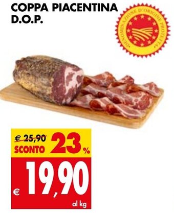 Tigros Coppa Piacentina D.O.P offerta