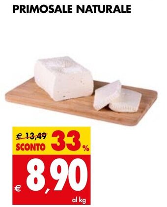 Tigros Primosale Naturale offerta
