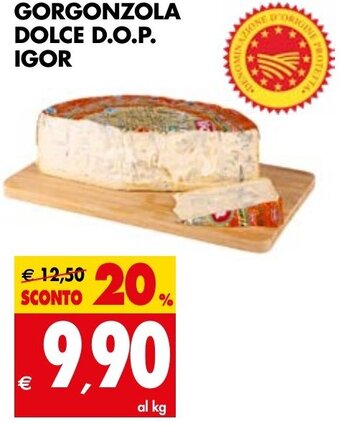 Tigros Gorgonzola Dolce D.O.P Igor offerta