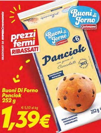 Iper Super Conveniente Buoni Di Forno Panciok 252 g offerta