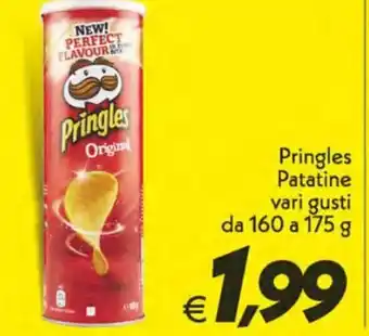 Iper Super Conveniente Pringles Patatine vari gusti da 160 a 175g offerta