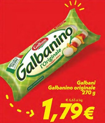 Iper Super Conveniente Galbani Galbanino originale 270 g offerta