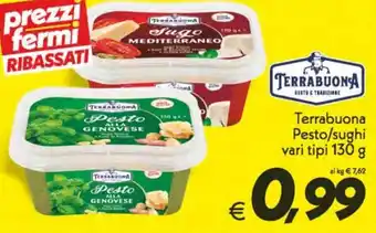 Iper Super Conveniente Terrabuona Pesto/sughi vari tipi 130g offerta