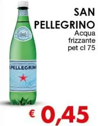 San Pellegrino Acqua Frizzante Pet Cl 75