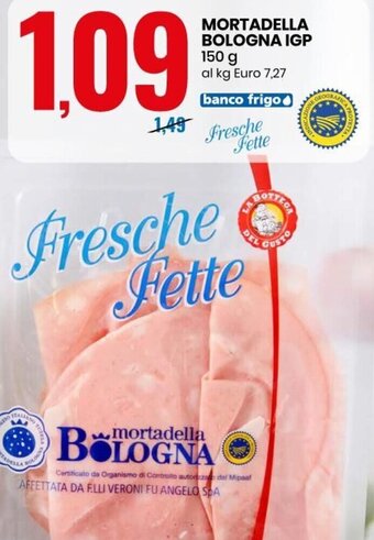 Eurospin Mortadella Bologna IGP 150 g offerta