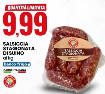 Eurospin Salsiccia Stagionata Di Suino offerta