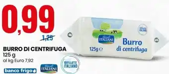 Eurospin Burro Di Centrifuga 125 g offerta