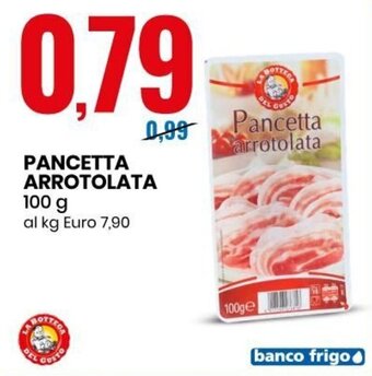 Eurospin Pancetta Arrotolata 100 g offerta