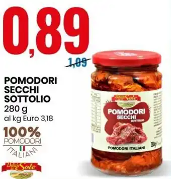 Eurospin Pomodori Secchi Sottolio 280 g offerta