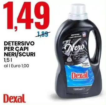 Eurospin Detersivo Per Capi Neri/Scuri 1.5 l offerta