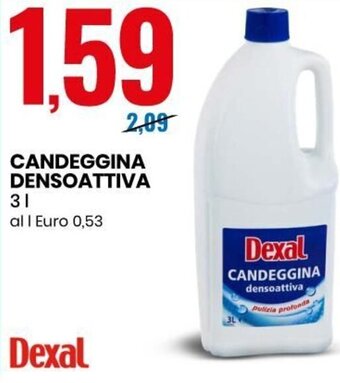 Eurospin Candeggina Densoattiva 3 l offerta