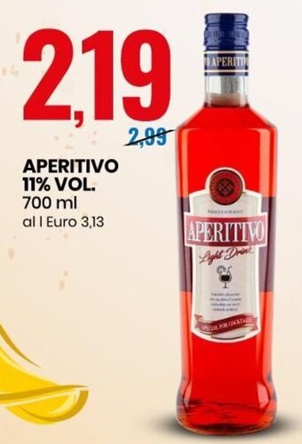 Eurospin Aperitivo 11% Vol. 700 ml offerta