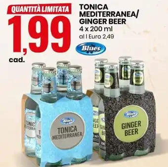 Tonica Mediterranea/ Ginger Beer 4 x 200 ml