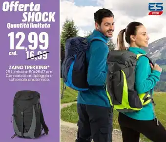 Eurospin Zaino Trekking* offerta