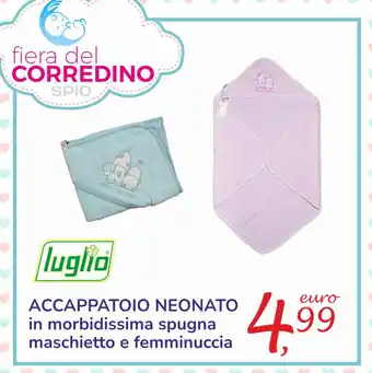 Luglio Accappatoio Neonato