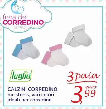 Spio Luglio Calzini Corredino offerta