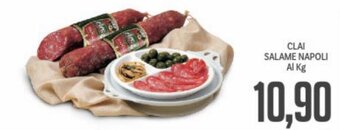 Supermercati Piccolo Clai Salame Napoli offerta