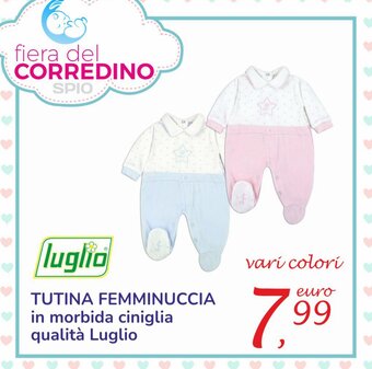 Luglio Tutina Femminuccia