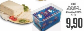 Supermercati Piccolo Igor Dolcetto Gorgonzola & Mascarpone offerta