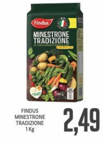 Supermercati Piccolo Findus Minestrone tradizione 1kg offerta
