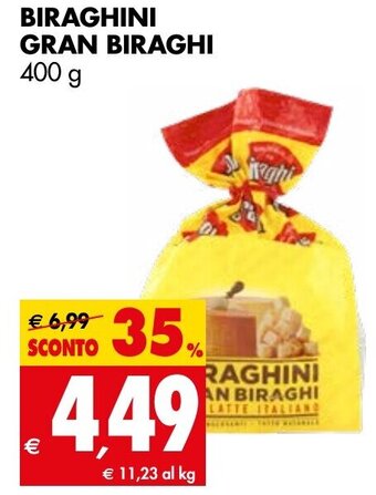 Tigros Biraghini Gran Biraghi 400g offerta