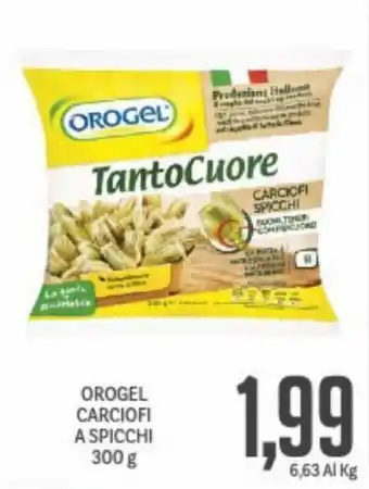 Supermercati Piccolo Orogel Carciofi A Spicchi 300g offerta