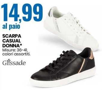 Eurospin Glissade Scarpa Casual Donna offerta