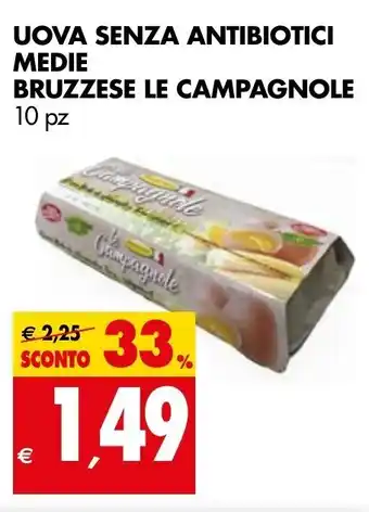 Tigros Uova Senza Antibiotici Medi 10pz offerta