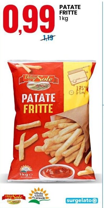 Eurospin Patate Fritte 1kg offerta