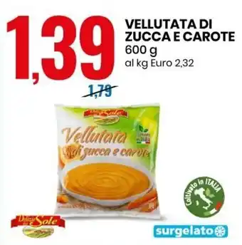 Eurospin Velluta Di Zucca e Carote 600g offerta