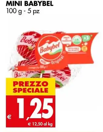 Tigros Mini Babybel 100g - 5pz offerta