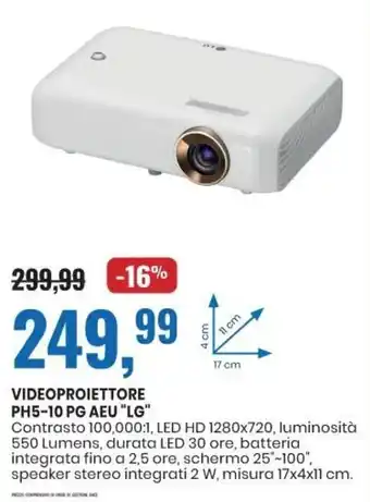 Eurospin LG Videoproiettore PH5-10 PG AEU offerta