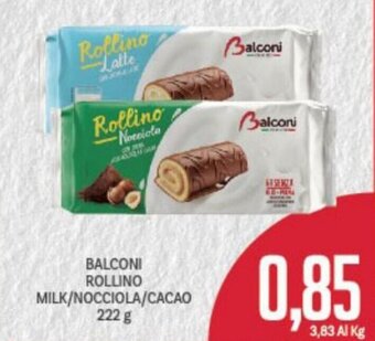 Balconi Rollino Milk/Nocciola/Cacao 222 g