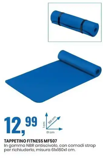 Eurospin Tappetino Fitness MF507 offerta