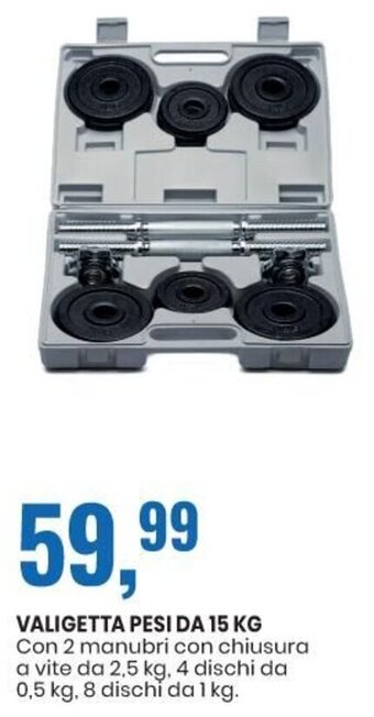 Valigetta Pesi Da 15 kg