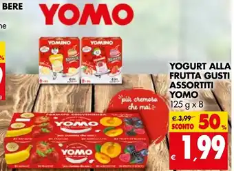 Tigros Yogurt Alla Frutta Gusti Assortiti 125g x 8 offerta