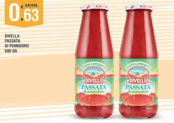 Super Carni Divella Passata di Pomodoro 680 gr offerta