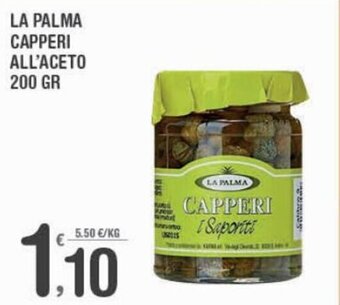 Super Carni La Palma Capperi All'Aceto 200 gr offerta