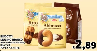 Ecu Discount Mulino Bianco Biscotti 700 g offerta