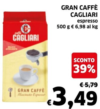 Ecu Discount Gran Caffè Cagliari 500g offerta