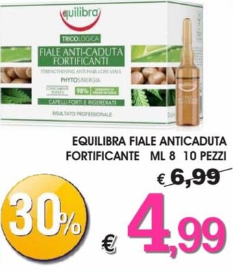 Equilibra Fiale Anticaduta Fortificante ML 80 10 Pezzi