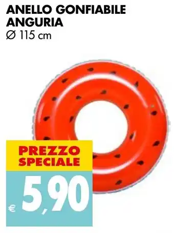 Tigros Anello Gonfiabile Anguria 115cm offerta