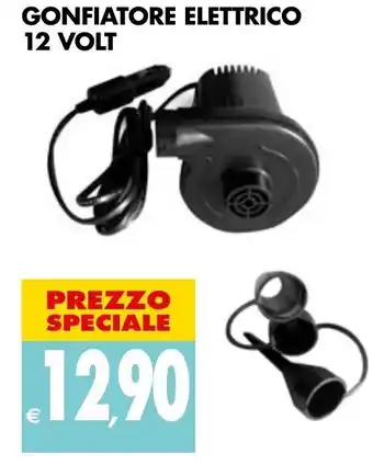 Tigros Gonfiatore Elettrico 12 Volt offerta