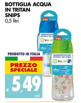 Tigros Bottiglia Acqua In Tritan Snips 0,5L offerta