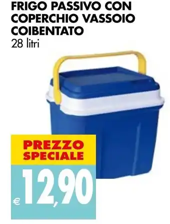 Frigo Passivo Con Coperchio Vassoio Coibentato 28L
