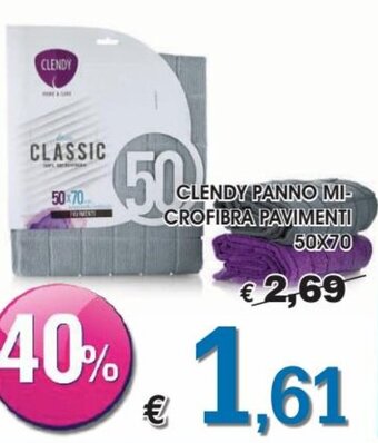 Clendy Panno Microfibra Pavimenti 50x70