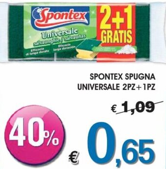 Spontex Spugna Universale 2pz+1pz