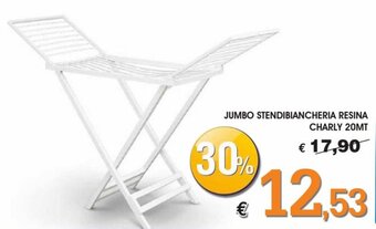 Jumbo Stendibiancheria Resina Charly 20mt