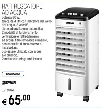 Brico OK Zephir Raffrescatore Ad Acqua offerta
